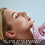 20. HOW MUCH RESEARCH HAS GONE INTO BOTOX® COSMETICS?
