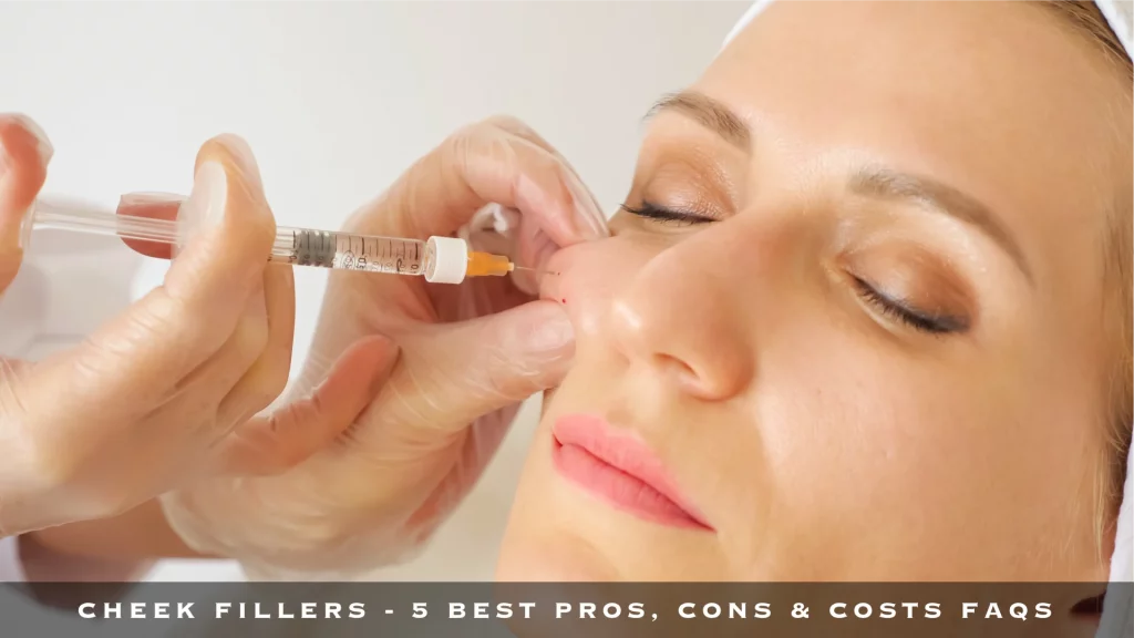 CHEEK FILLERS - 5 BEST PROS, CONS & COSTS FAQS
